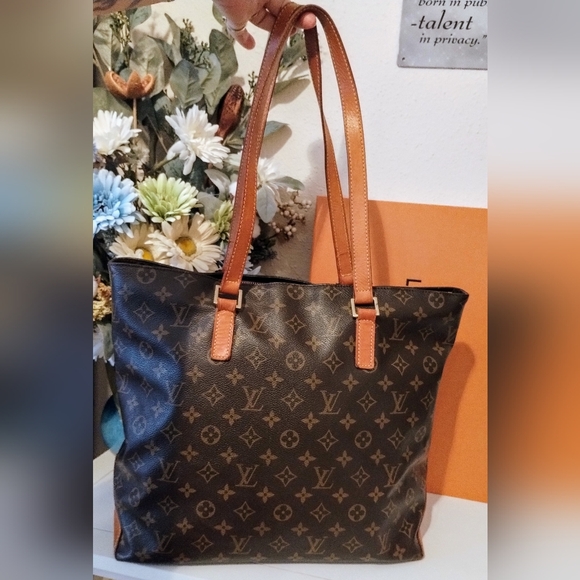 Louis Vuitton Cabas Mezzo GM  Dustbag, Lock And Key Pre Loved Condition - Picture 3 of 14